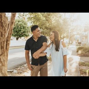 Blue babydoll boutique dress 💙